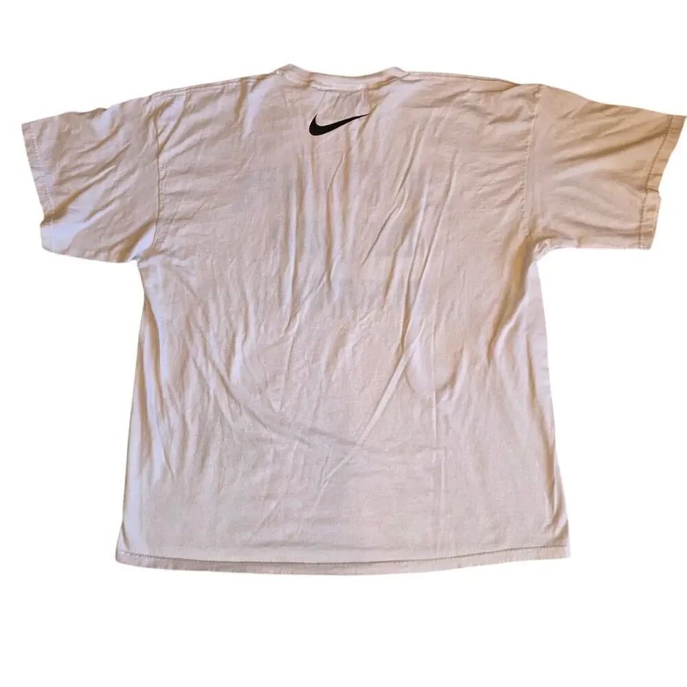 Vintage 90s Nike CIF Champs Basketball Tournament Tee White XL Center Swoosh